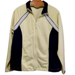 SJB PERFORMANCE Yellow & Navy Blue Jacket XL